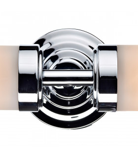 Bathroom Double Wall Light Polished Chrome IP44
