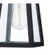 Lantern Duv Wall Light Downlight Black IP43
