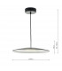 Dome Pendant Light LED Black & Stainless Steel