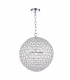 Spherical 35cm Pendant Light Polished Chrome, 5x G9