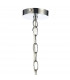 Spherical 35cm Pendant Light Polished Chrome, 5x G9