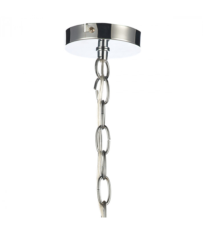 Spherical 35cm Pendant Light Polished Chrome, 5x G9