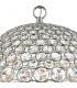 Spherical 35cm Pendant Light Polished Chrome, 5x G9