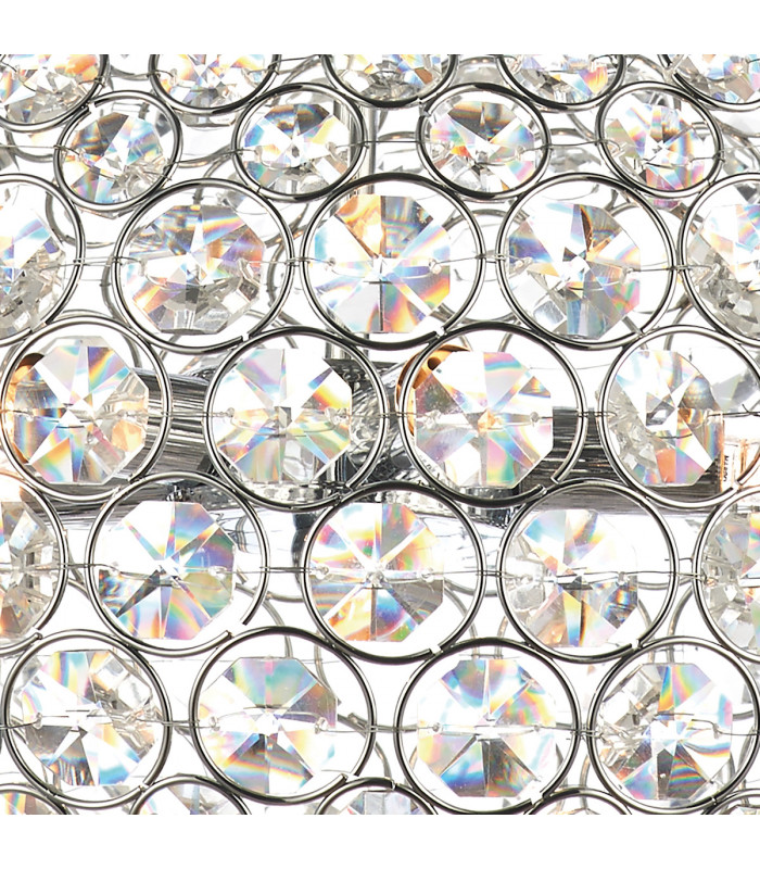 Spherical 35cm Pendant Light Polished Chrome, 5x G9
