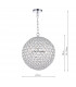 Spherical 35cm Pendant Light Polished Chrome, 5x G9
