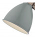 Single Spotlight Wall Light Grey & Copper