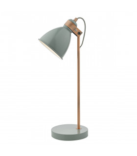 Task Task Lamp Grey & Copper