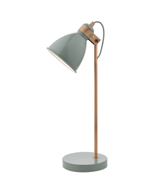 Task Task Lamp Grey & Copper
