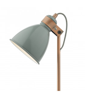 Task Task Lamp Grey & Copper