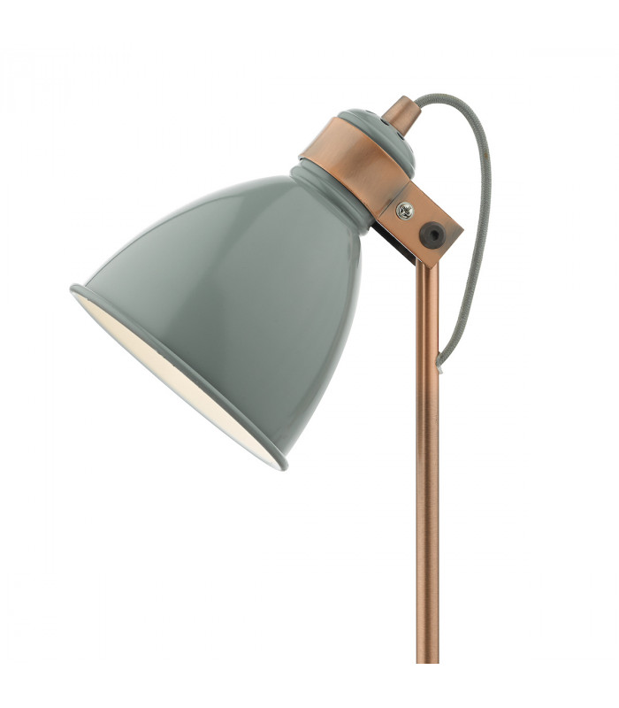 Task Task Lamp Grey & Copper