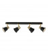 Spotlight Bar Black & Rose Gold, 4x GU10