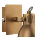 Dome Single Wall Light GU10 Natural Brass