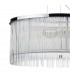 Cylindrical 50cm 3 Light Pendant Light White