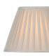 Small Table Lamp Cream With Round Tapered Shade