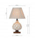 Small Table Lamp Cream With Round Tapered Shade