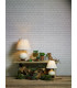 Small Table Lamp Cream With Round Tapered Shade