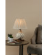 Small Table Lamp Cream With Round Tapered Shade