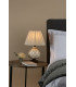 Small Table Lamp Cream With Round Tapered Shade