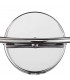 Double Wall Light Polished Chrome Crystal
