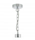 Pendant Light Polished Chrome & Crystal, 5x E14