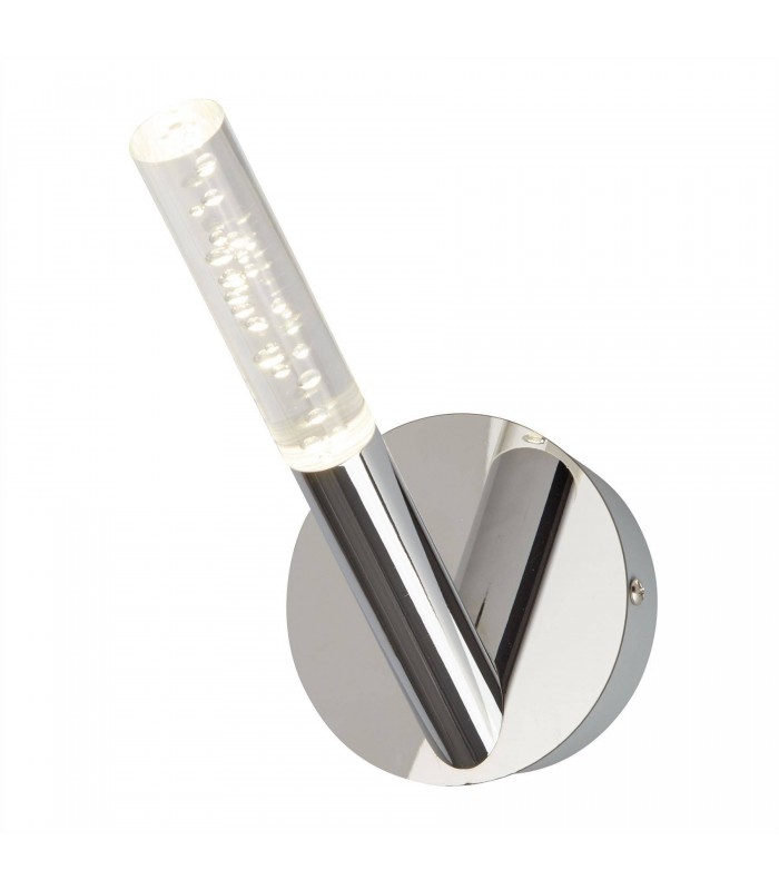 LED Bathroom Wall Light Chrome Bubble Effect IP44 - 1