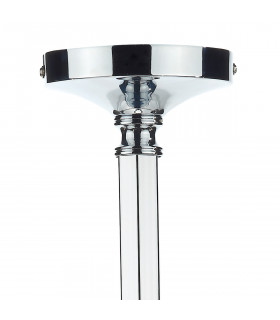 Dual Mount Pendant Light Polished Chrome, 5x E14
