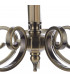 Dual Mount Pendant Light Antique Brass, 5x E14