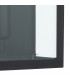 Lantern Rectangle Wall Light Black IP44
