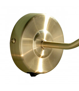 Picture Light Satin Brass