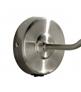 Picture Light Satin Chrome