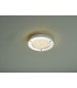 Small LED Flush Ceiling Light Polished Chrome & Crystal Beads IP44