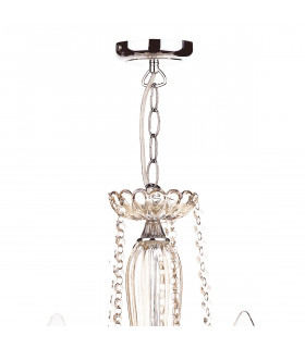 Chandelier Champagne Crystal, 5x E14