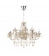 Chandelier Champagne Crystal, 12x E14
