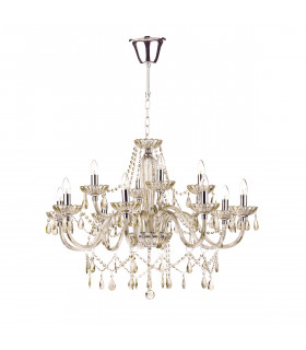 Chandelier Champagne Crystal, 12x E14