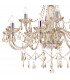 Chandelier Champagne Crystal, 12x E14