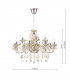 Chandelier Champagne Crystal, 12x E14