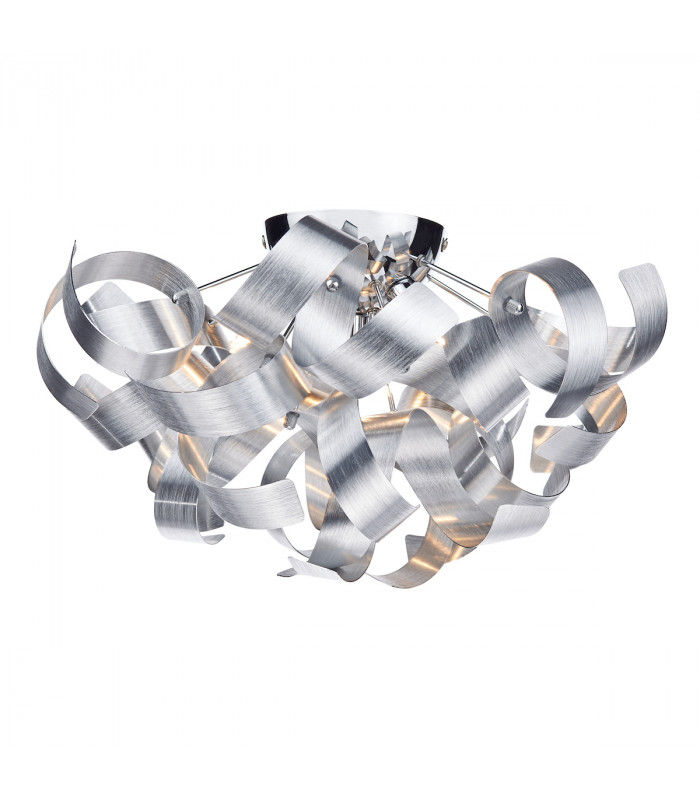 Ribbon Flush Ceiling Light, 4x G9