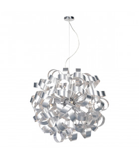 Spherical Ribbon Pendant Light, 12x G9