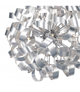 Spherical Ribbon Pendant Light, 12x G9