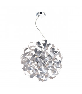 Spherical Ribbon Pendant Light, 9x G9