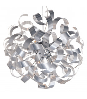 Spherical Ribbon Pendant Light, 9x G9