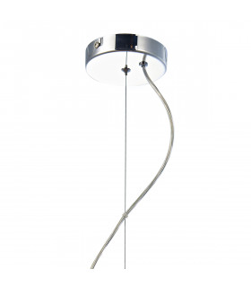Spherical Ribbon Pendant Light Brushed Copper, 9x G9