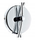 Double Wall Light Polished Chrome