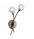 Double Wall Light Antique Brass