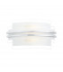 Double Trim LED Wall Light Small