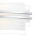 Double Trim LED Wall Light Small