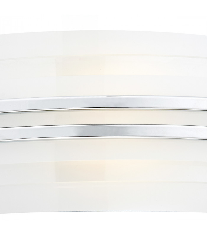 Double Trim LED Wall Light Small