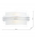 Double Trim LED Wall Light Small