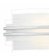 Double Trim LED Wall Light Large
