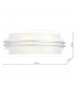 Double Trim LED Wall Light Large